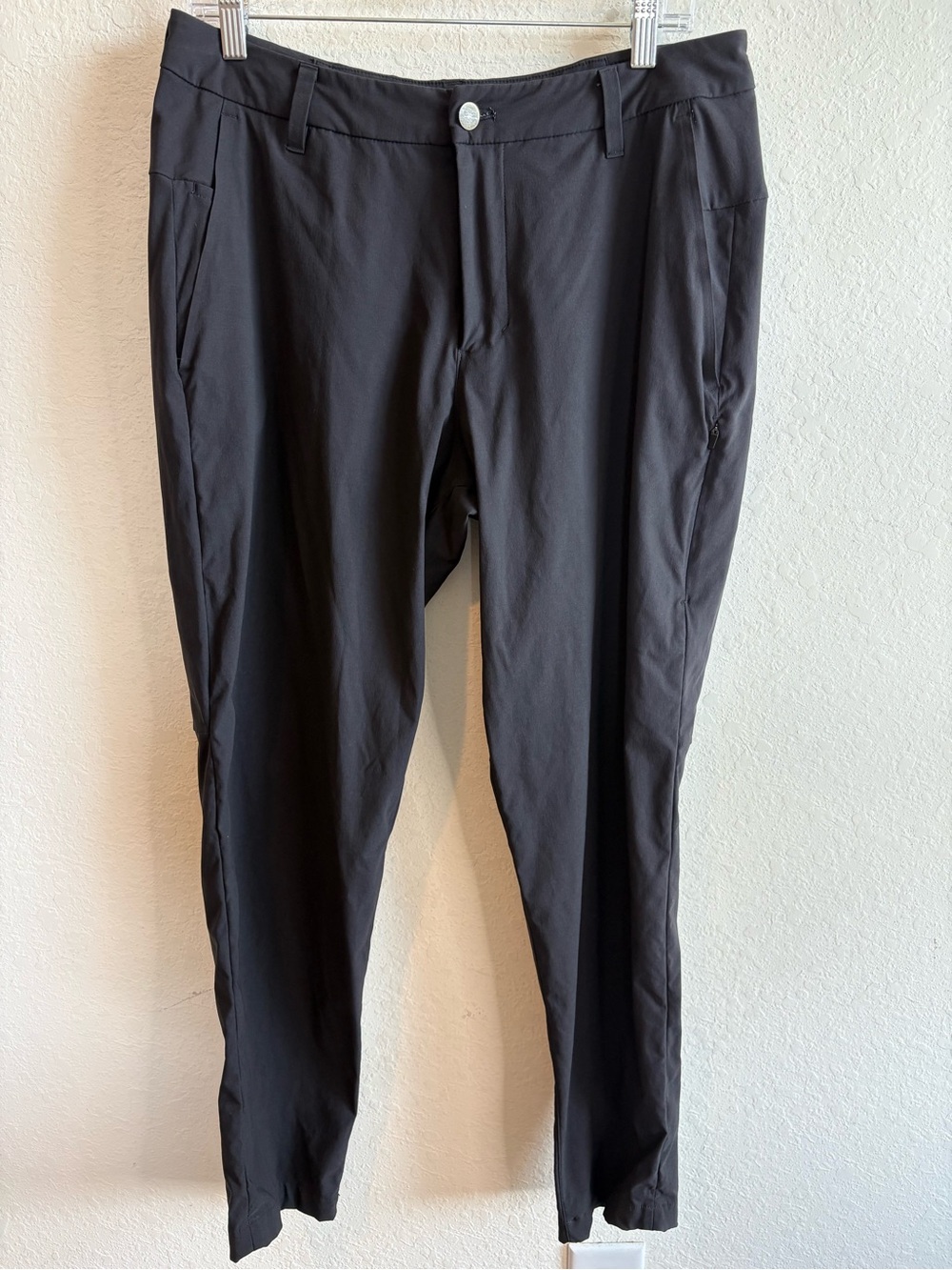 Lululemon Commission Golf Pants Mens 32 Black Performance Stretch LM5AI8S
